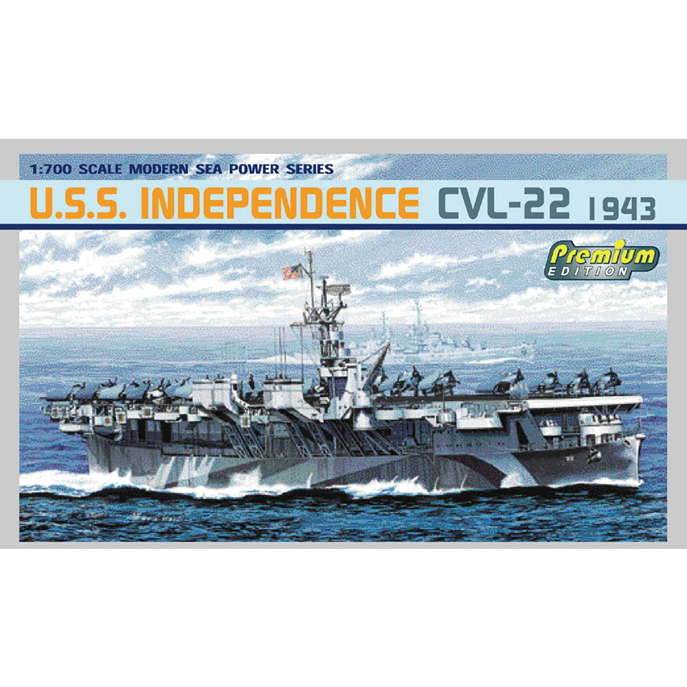 メーカー :: ドラゴン :: ドラゴンモデル :: ドラゴン 1/700 WW.II アメリカ海軍空母 U.S.S. インディペンデンス CVL-22  プラモデル DR7054 - プラモデル通販専門店【ホビコレ】｜飛行機・車・鉄道模型・完成品販売